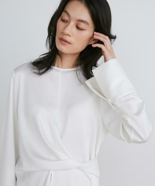 INED / イネド シャツ・ブラウス | シルキーアシメトリーブラウス《la veille by SUPERIOR CLOSET》 | 詳細22