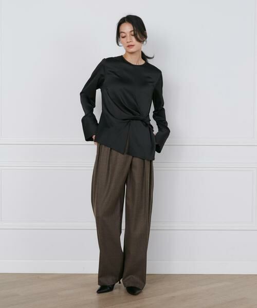 INED / イネド シャツ・ブラウス | シルキーアシメトリーブラウス《la veille by SUPERIOR CLOSET》 | 詳細18