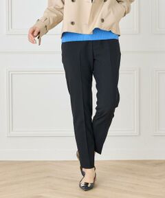 INED / イネド ショート・ハーフ・半端丈パンツ | 《大きいサイズ》美脚テーパードパンツ