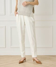 INED / イネド ショート・ハーフ・半端丈パンツ | 《大きいサイズ》美脚テーパードパンツ