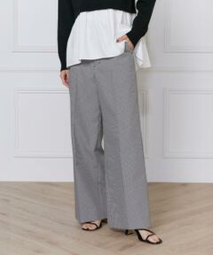 INED / イネド その他パンツ | 《大きいサイズ》美脚ワイドパンツ