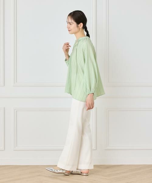 INED / イネド その他パンツ | 《大きいサイズ》美脚セミフレアパンツ | 詳細11