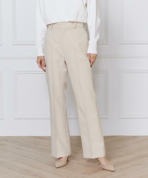 INED / イネド その他パンツ | 《大きいサイズ》美脚セミフレアパンツ | 詳細12