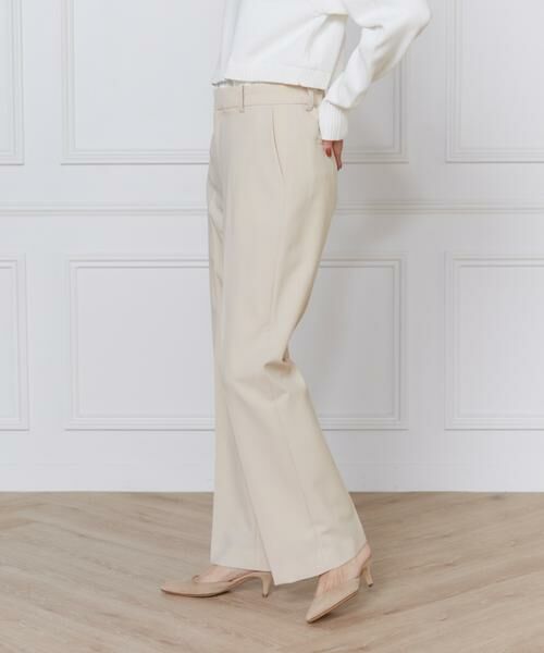 INED / イネド その他パンツ | 《大きいサイズ》美脚セミフレアパンツ | 詳細13