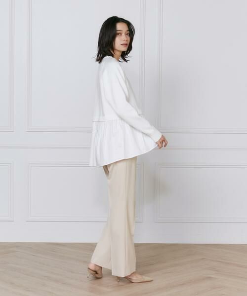 INED / イネド その他パンツ | 《大きいサイズ》美脚セミフレアパンツ | 詳細6