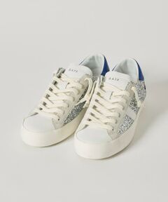 INED / イネド スニーカー | HILL LOW GLITTER SILVER《D.A.T.E.》