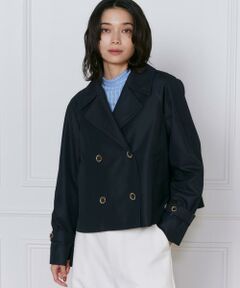 INED / イネド トレンチコート | 《大きいサイズ》ショートトレンチコート