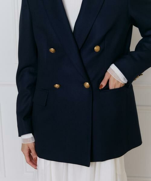 INED / イネド テーラードジャケット | ダブルブレストジャケット | 詳細15