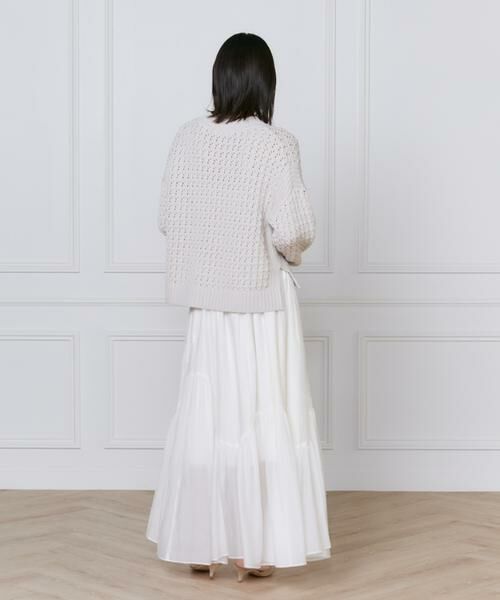 INED / イネド ニット・セーター | メッシュ柄ニットプルオーバー《YVON》 | 詳細5