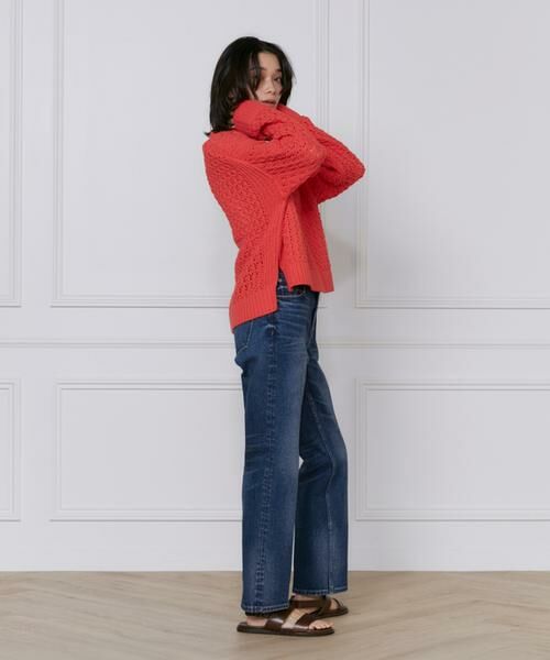 INED / イネド ニット・セーター | メッシュ柄ニットプルオーバー《YVON》 | 詳細7