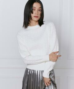 INED / イネド ニット・セーター | 《大きいサイズ》ケーブルニット