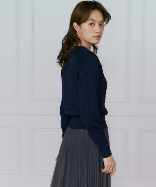 INED / イネド ニット・セーター | 《大きいサイズ》ケーブルニット | 詳細11