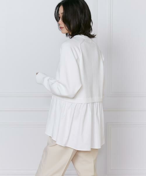 INED / イネド ニット・セーター | 《大きいサイズ》ドッキングニット | 詳細14