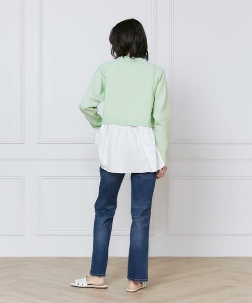 INED / イネド ニット・セーター | 《大きいサイズ》ドッキングニット | 詳細5