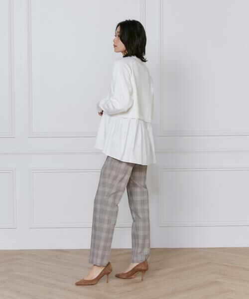 INED / イネド ニット・セーター | 《大きいサイズ》ドッキングニット | 詳細9