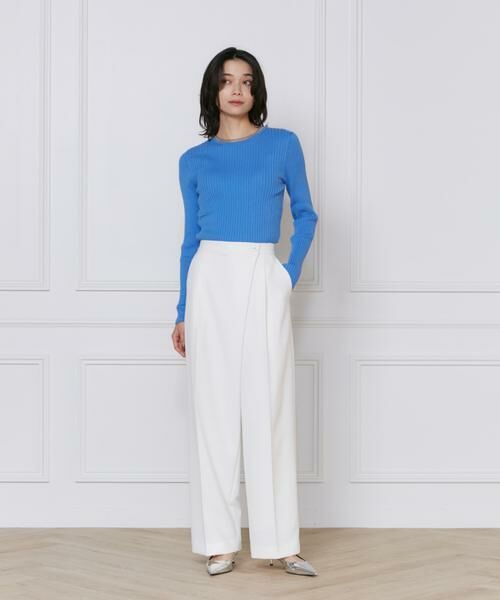 INED / イネド ニット・セーター | 《大きいサイズ》シアードッキングリブニット | 詳細10