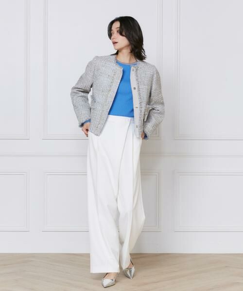 INED / イネド ニット・セーター | 《大きいサイズ》シアードッキングリブニット | 詳細12