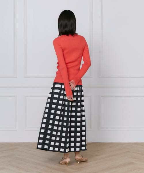 INED / イネド ニット・セーター | 《大きいサイズ》シアードッキングリブニット | 詳細14