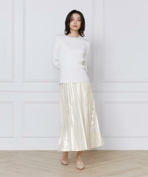 INED / イネド ニット・セーター | 《大きいサイズ》シアードッキングリブニット | 詳細2