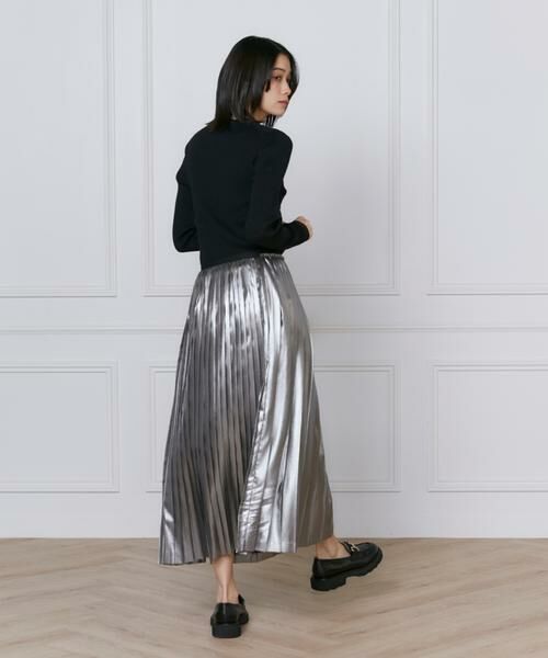 INED / イネド ニット・セーター | 《大きいサイズ》シアードッキングリブニット | 詳細8