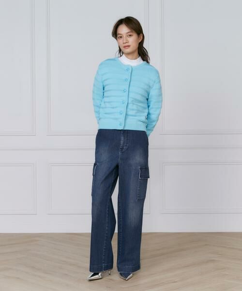 INED / イネド カーディガン・ボレロ | ボーダー柄カーディガン | 詳細20