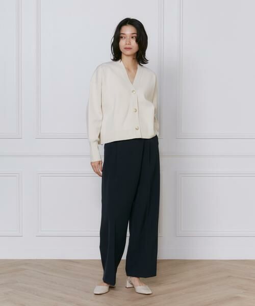 INED / イネド カーディガン・ボレロ | 《大きいサイズ》スムースカーディガン | 詳細6