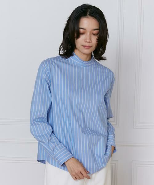 INED / イネド シャツ・ブラウス | プリーツカラーブラウス | 詳細15