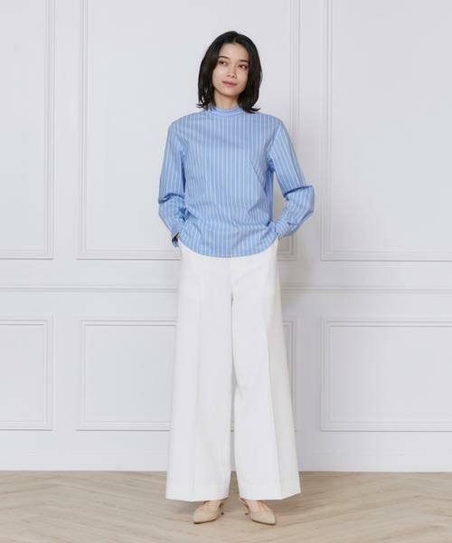 INED / イネド シャツ・ブラウス | プリーツカラーブラウス | 詳細2