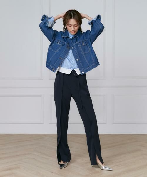 INED / イネド シャツ・ブラウス | プリーツカラーブラウス | 詳細9