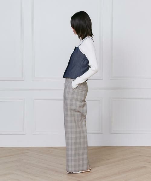 INED / イネド シャツ・ブラウス | デニム風ビスチェ | 詳細6