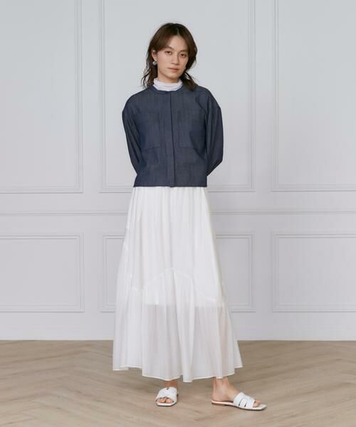 INED / イネド シャツ・ブラウス | デニム風ブラウス | 詳細2