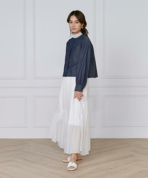 INED / イネド シャツ・ブラウス | デニム風ブラウス | 詳細3