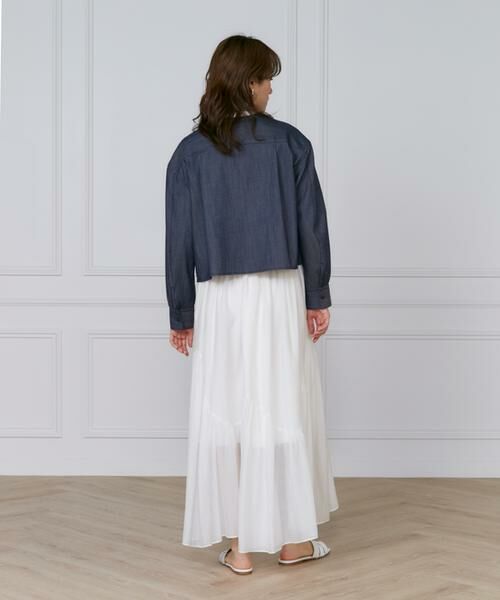 INED / イネド シャツ・ブラウス | デニム風ブラウス | 詳細4