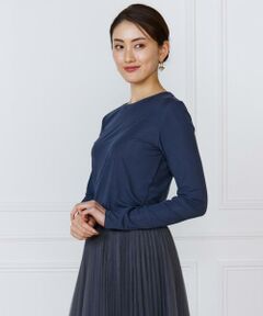 INED / イネド Tシャツ | クルーネックロングスリーブカットソー