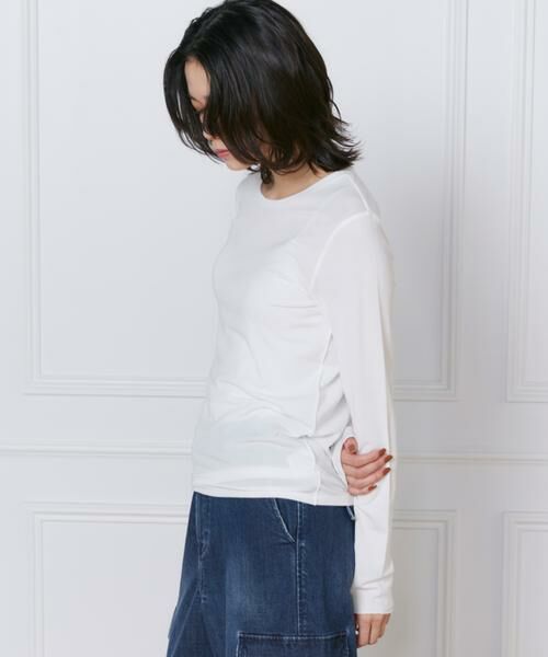 INED / イネド Tシャツ | クルーネックロングスリーブカットソー | 詳細10