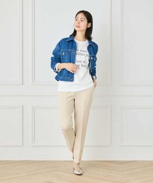 INED / イネド Tシャツ | ロングスリーブロゴカットソー | 詳細6