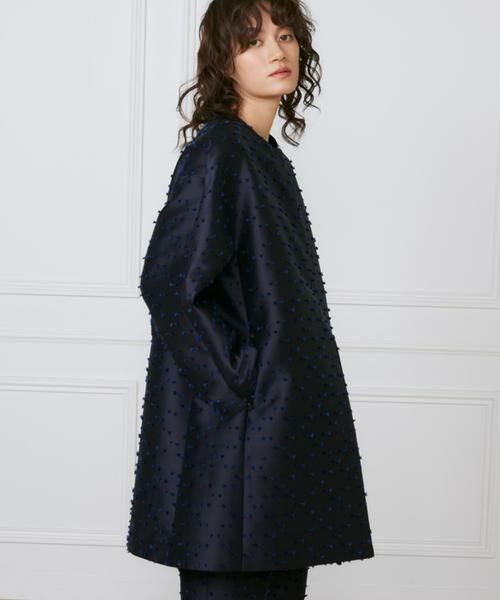 INED / イネド その他アウター | ノーカラーAラインコート《la veille by SUPERIOR CLOSET》 | 詳細14