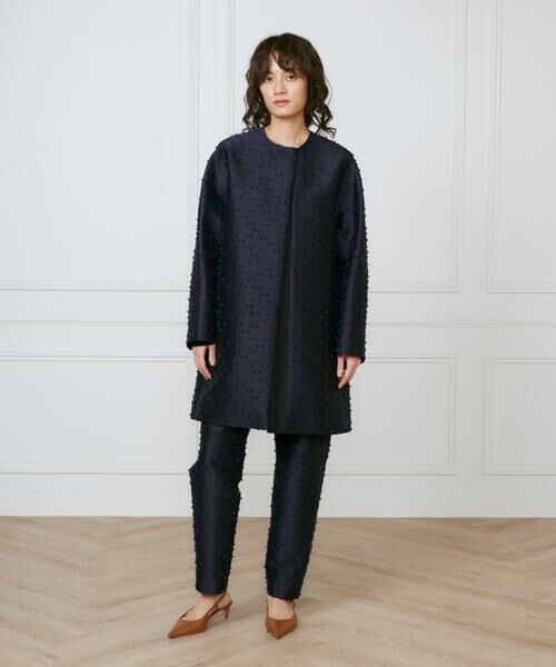 INED / イネド その他アウター | ノーカラーAラインコート《la veille by SUPERIOR CLOSET》 | 詳細2