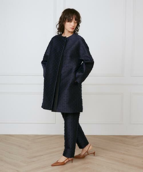 INED / イネド その他アウター | ノーカラーAラインコート《la veille by SUPERIOR CLOSET》 | 詳細3