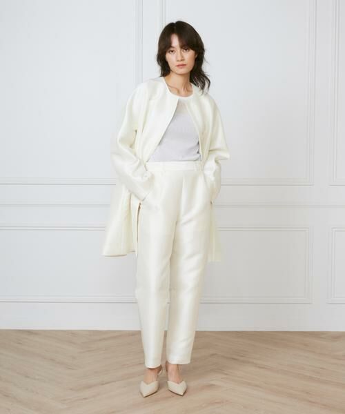 INED / イネド その他アウター | ノーカラーAラインコート《la veille by SUPERIOR CLOSET》 | 詳細7