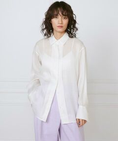INED / イネド シャツ・ブラウス | オーガンジーシャツ《la veille by SUPERIOR CLOSET》