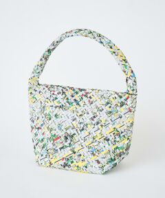 INED / イネド トートバッグ | 《SUPERIOR CLOSET》Weaving one-shoulder M print バッグ《FEEL AND TASTE》