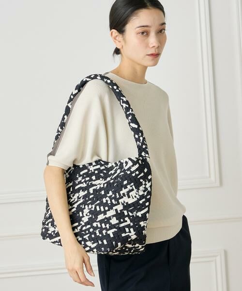 INED / イネド トートバッグ | 《SUPERIOR CLOSET》Weaving one-shoulder M print バッグ《FEEL AND TASTE》 | 詳細1
