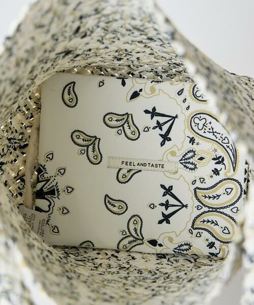 INED / イネド トートバッグ | 《SUPERIOR CLOSET》Weaving one-shoulder M print バッグ《FEEL AND TASTE》 | 詳細7