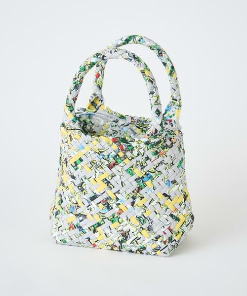 INED / イネド トートバッグ | 《SUPERIOR CLOSET》Weaving mini bucket print バッグ《FEEL AND TASTE》 | 詳細5