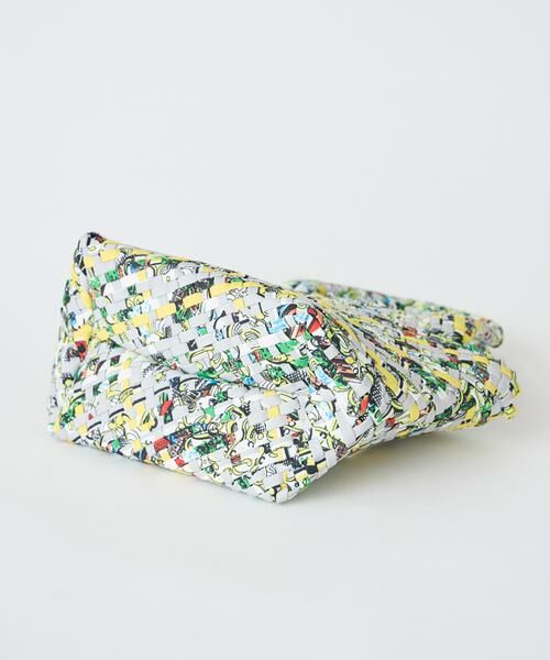 INED / イネド トートバッグ | 《SUPERIOR CLOSET》Weaving mini bucket print バッグ《FEEL AND TASTE》 | 詳細14