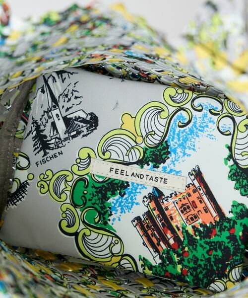 INED / イネド トートバッグ | 《SUPERIOR CLOSET》Weaving mini bucket print バッグ《FEEL AND TASTE》 | 詳細16