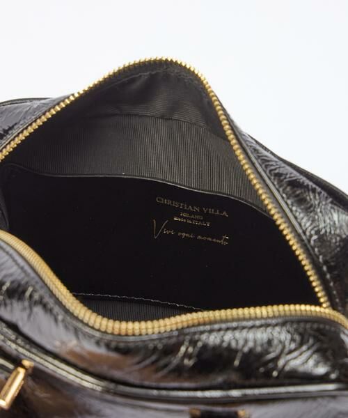 CHRISTIAN VILLA ボックスボストンバッグ(エンジ) CHRISTIAN VILLA ボックスボストンバッグ(エンジ) CHRISTIAN