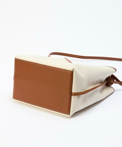 INED / イネド ショルダーバッグ | 《SUPERIOR CLOSET》bar-knot canvas tall バッグ《FEEL AND TASTE》 | 詳細4