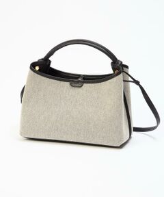 INED / イネド ショルダーバッグ | 《SUPERIOR CLOSET》bar-knot canvas mini バッグ《FEEL AND TASTE》